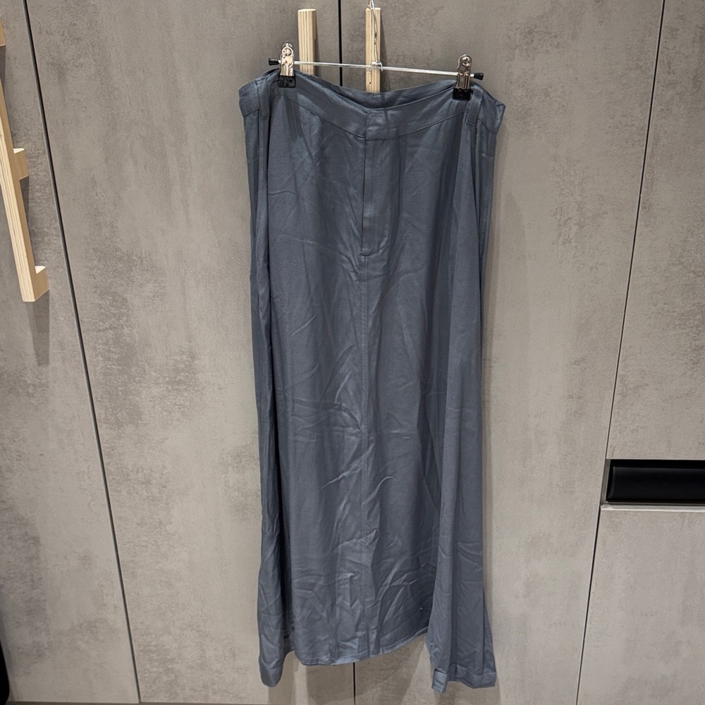 Nicholas K Slate Blue Maxi Skirt